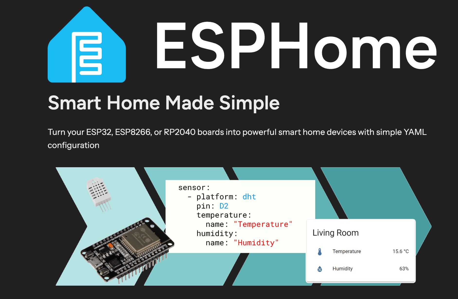 ESPHome project logo.